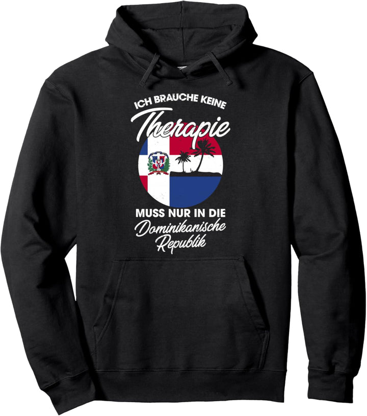 Dominikanische Flagge I Urlaub I Dominikanische Republik Pullover Hoodie
