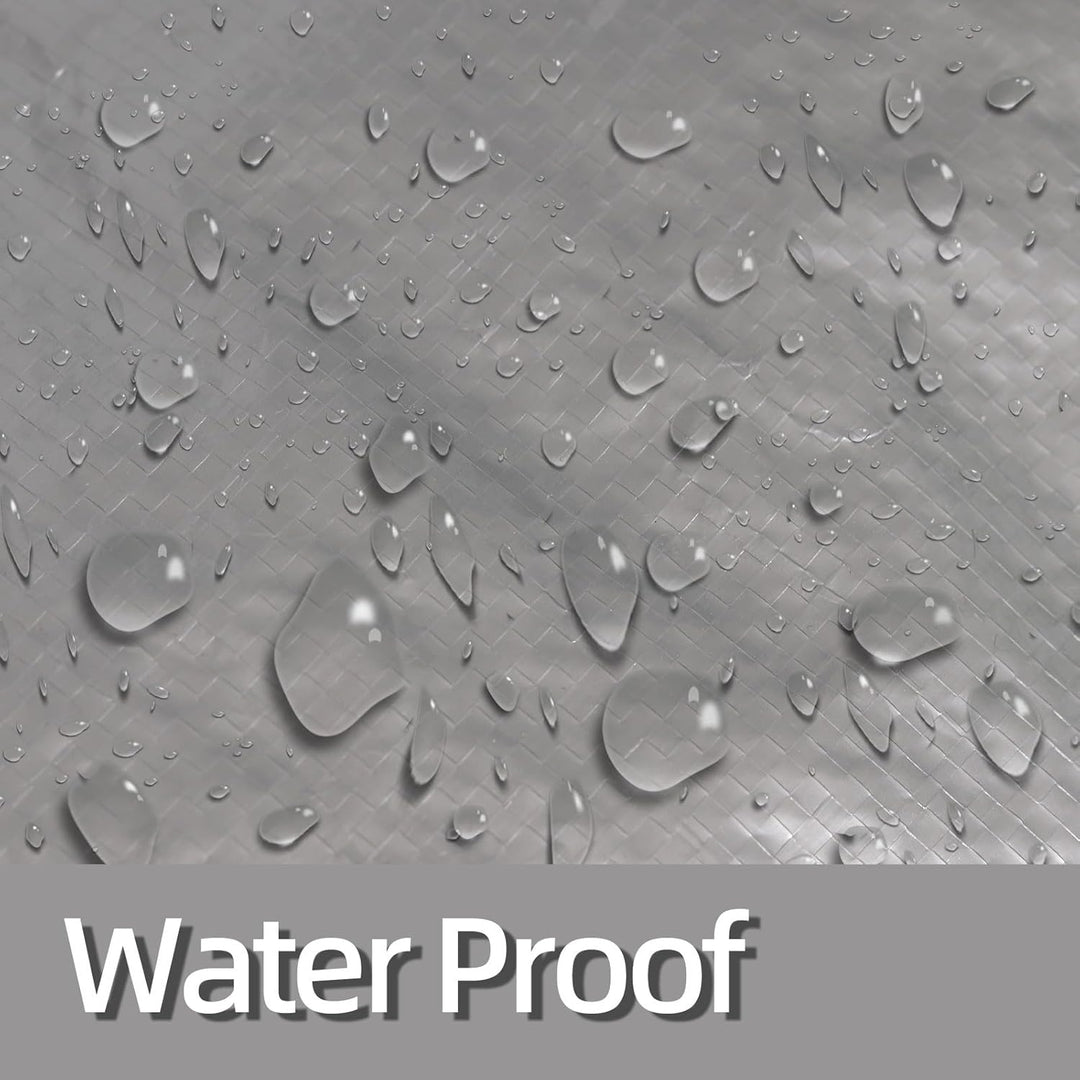 Extra Grosse Umzugstaschen 476.3L, Plastiktasche Aufbewahrungstasche mit Stabilem Reissverschluss St