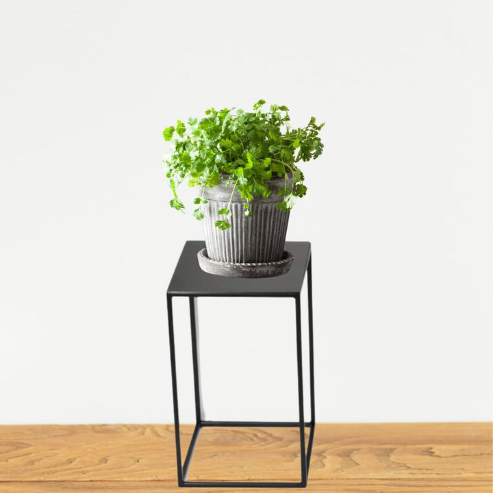 Anwicar Blumenständer 40 cm, Blumenhocker, Stehender Blumenständer, Blumensäule, 40 cm, Pflanzenstan