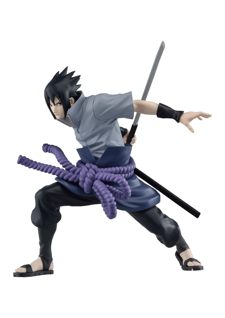 BANPRESTO Naruto Shippuden - Uchiha Sasuke - Figurine Vibration Stars 13cm