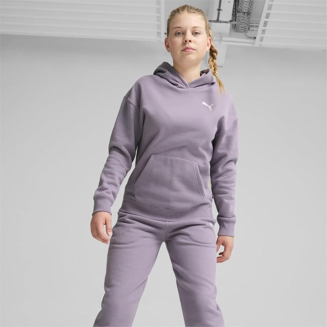 PUMA Mädchen Loungewear Suit Fl G Trainingsanzug, Pale Plum