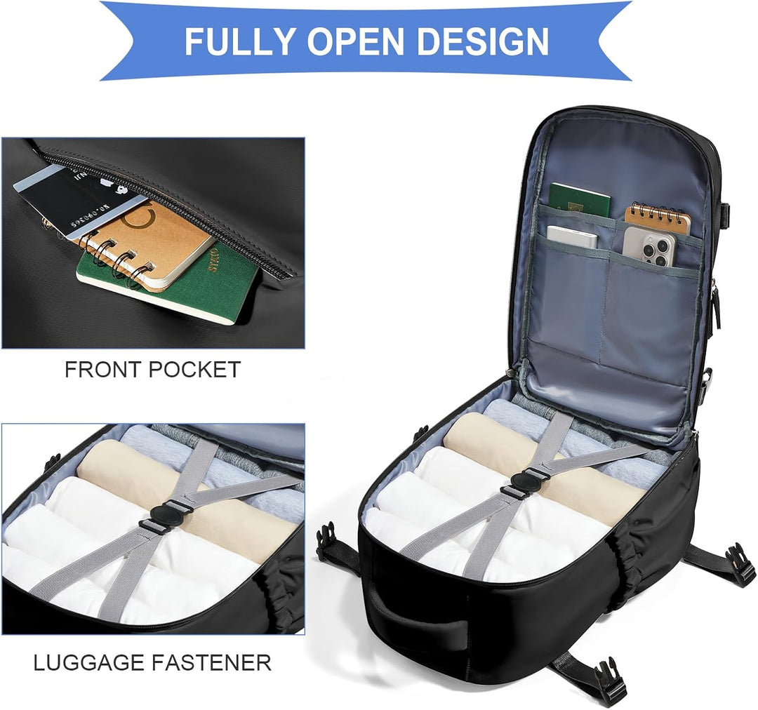 SZLX Ryanair Handgepäck Rucksack Reiserucksack Handgepäck Flugzeug für Damen Herren, Laptop Rucksack