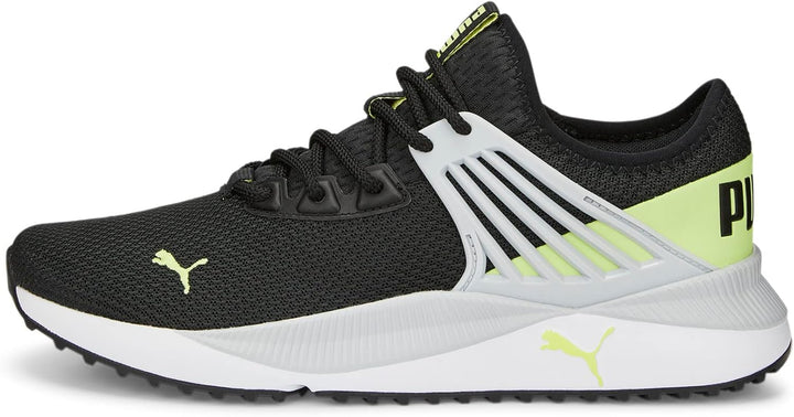 PUMA Herren Pacer Future Sneaker 36 EU Puma Black Platinum Grey Lily Pad, 36 EU Puma Black Platinum