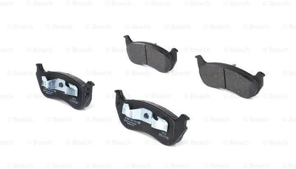 Bosch BP1341 Bremsbeläge - Hinterachse - ECE-R90 Zertifizierung - vier Bremsbeläge pro Set