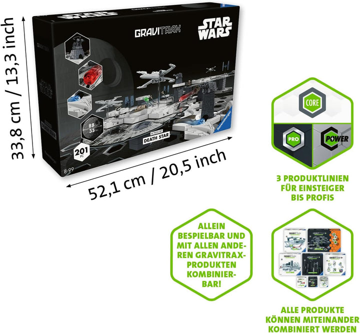 Ravensburger 23860 -GraviTrax Star Wars Action-Set Deathstar - GraviTrax Starterset Star Wars - Kuge