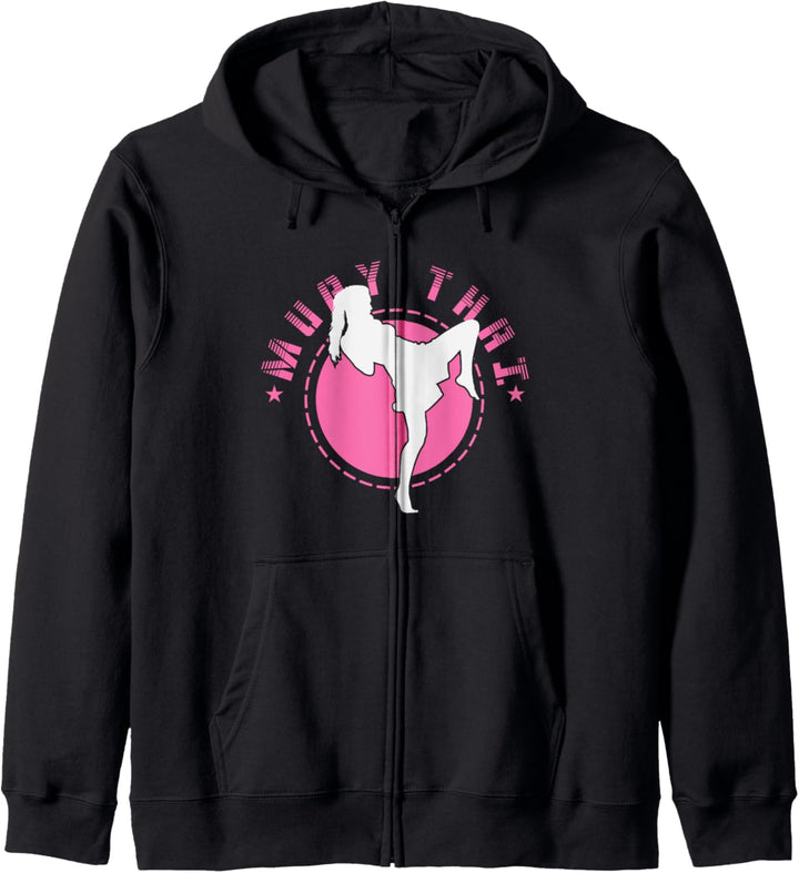 Muay Thai Girlfight Fighter Kapuzenjacke