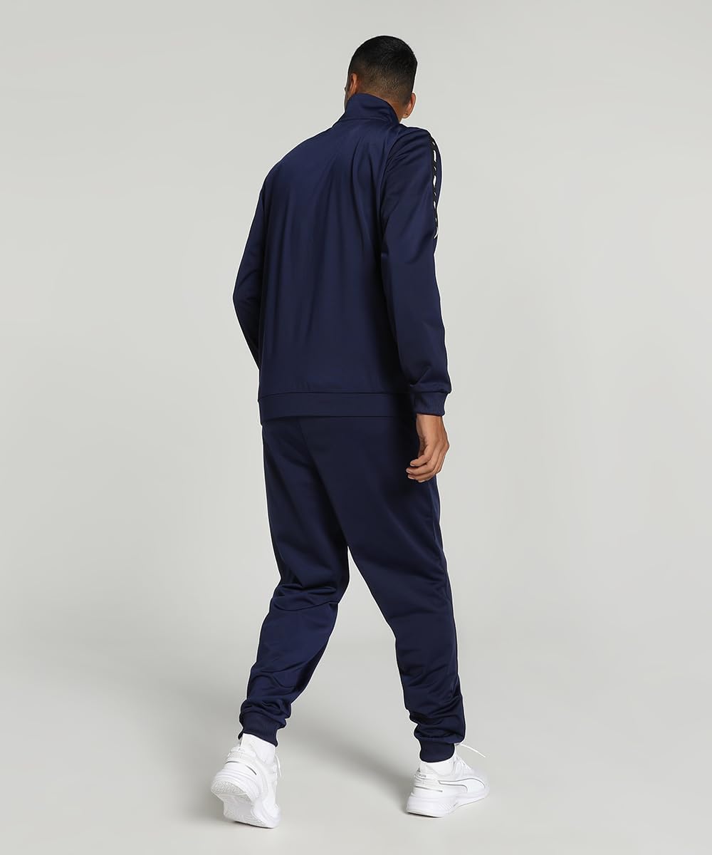 PUMA Herren Tape Poly Suit Cl Trainingsanzug M PUMA Navy, M PUMA Navy