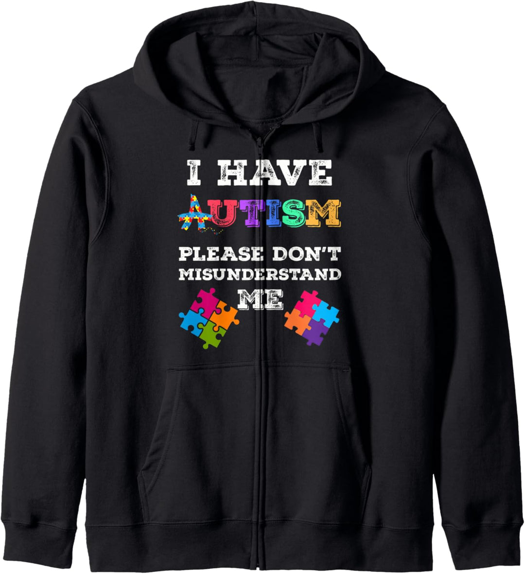 Autism Awareness don't misunderstand autistic Kapuzenjacke