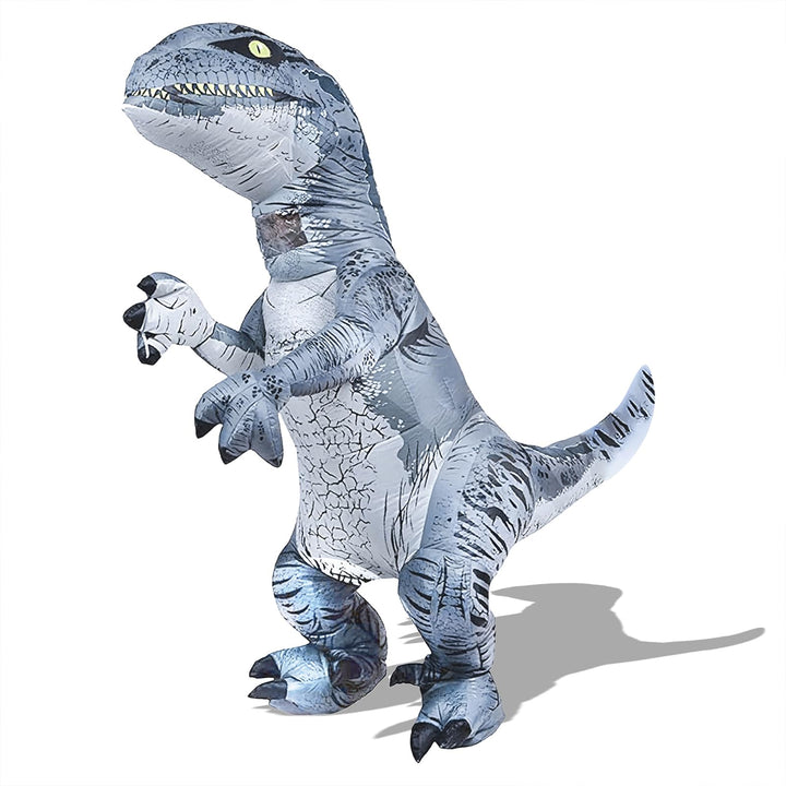 PARAYOYO Aufblasbare Kostüm Dino Kostüm Erwachsene Dinosaurier Kostüm Velociraptor Kostüm Halloween