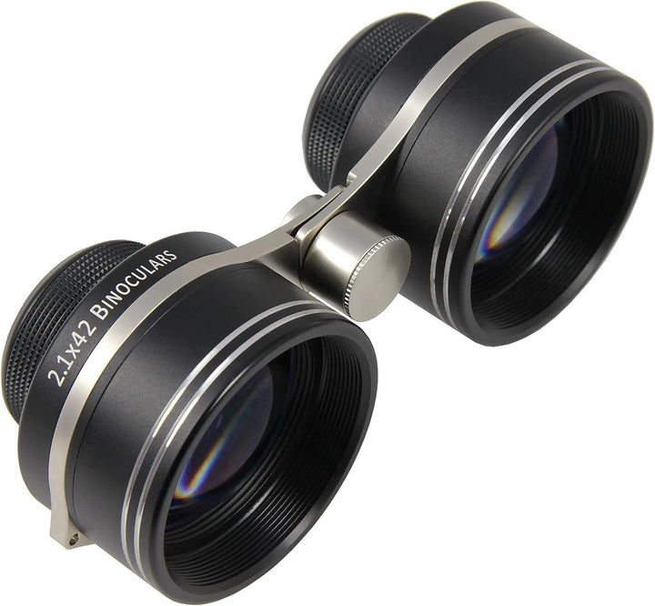 Omegon Astronomie Fernglas 2.1x42 für die Himmelsbeobachtung und Orientierung am Sternenhimmel mit l