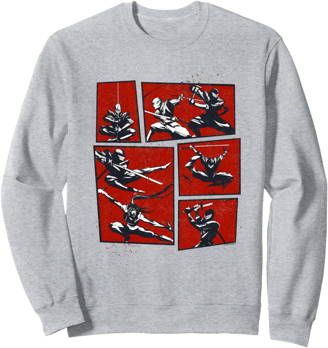 Snake Eyes Ninja Panels Sweatshirt