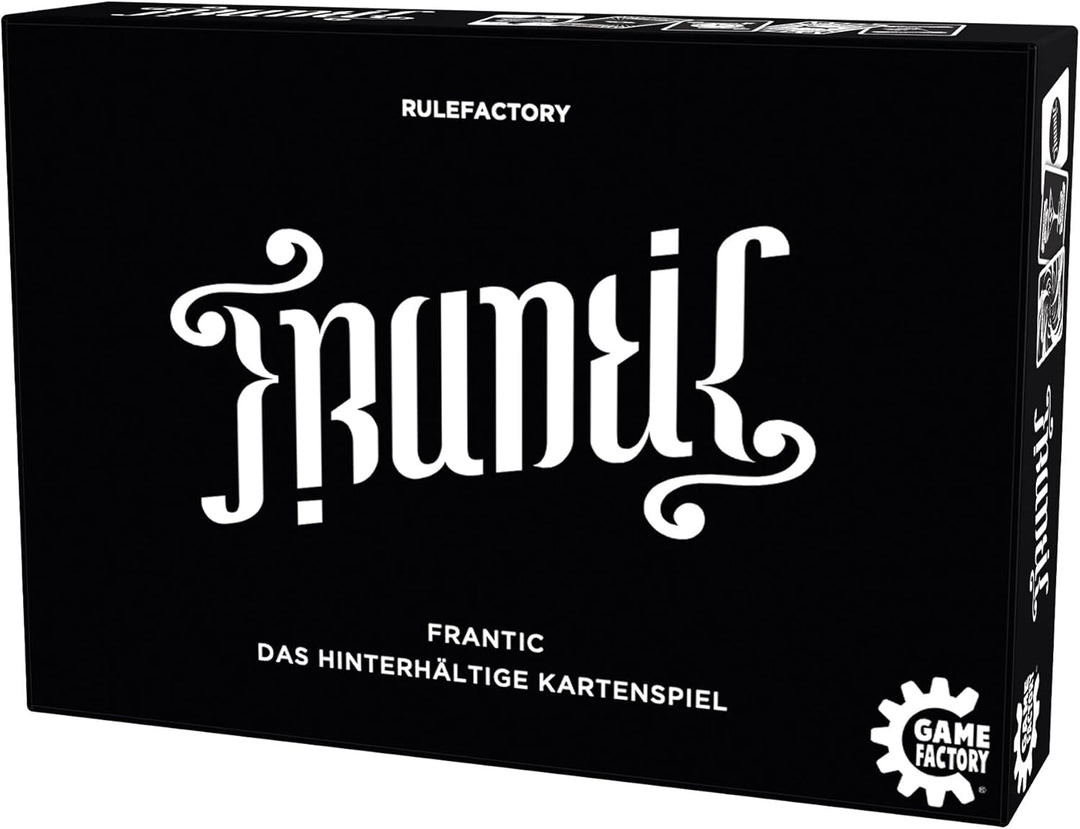 Game Factory 646224, Frantic, das hinterhältige Kartenspiel, deutsche Version, Deutsche Version