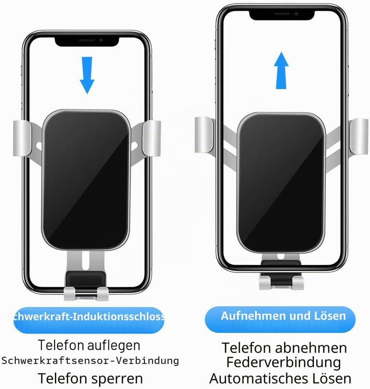 LUNQIN Kfz-Handyhalterung für 2017–2023 Porsche 718 Boxster Cayman Big Phones mit Hülle Auto Zubehör