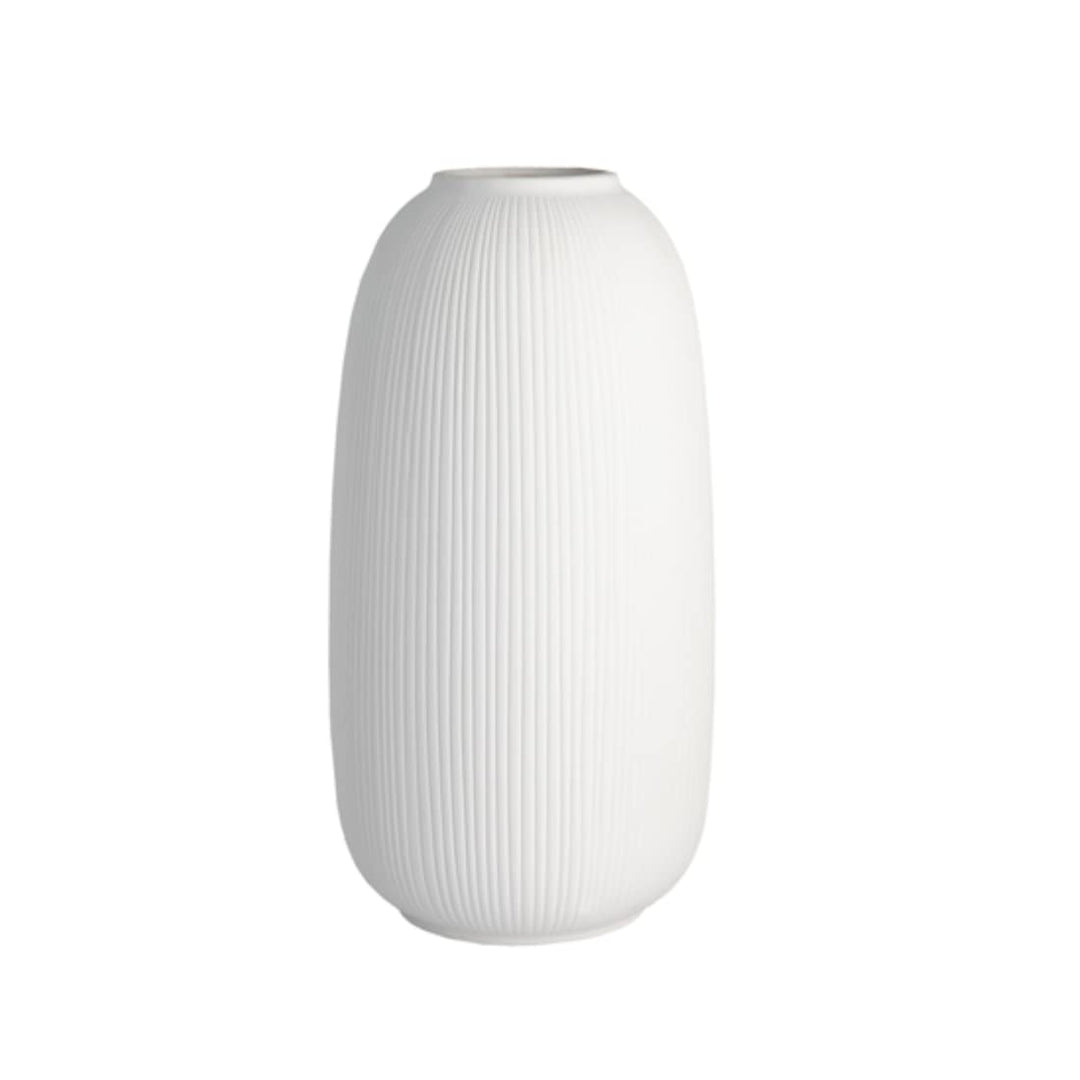ÅBY XL XL White Ceramic vase