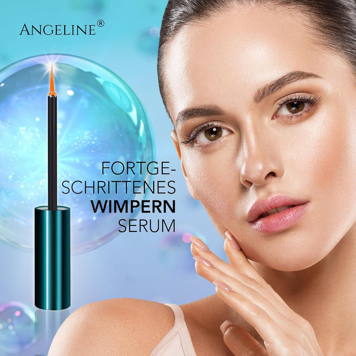 Wimpernserum ohne Hormone Lash Serum: Längere und Vollere Wimpern, Schnelleres Wimpernwachstum 4ML 4