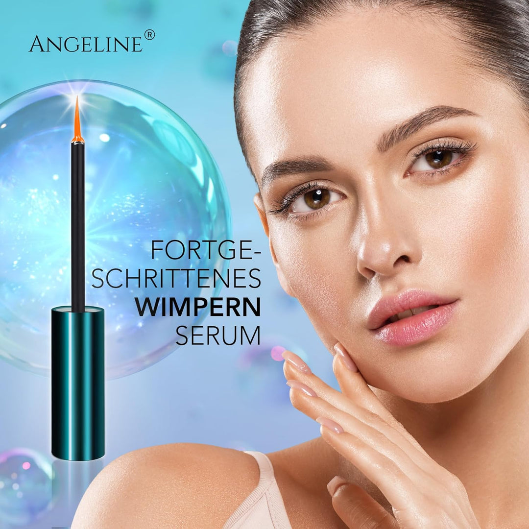 Wimpernserum ohne Hormone Lash Serum: Längere und Vollere Wimpern, Schnelleres Wimpernwachstum 4ML 4