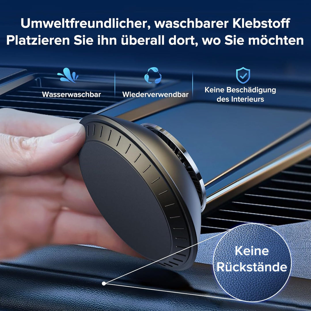Ceeniu Auto Lufterfrischer, EA02 DIY Lufterfrischer, UFO Voll-Aluminiumlegierung Design, Natürlicher