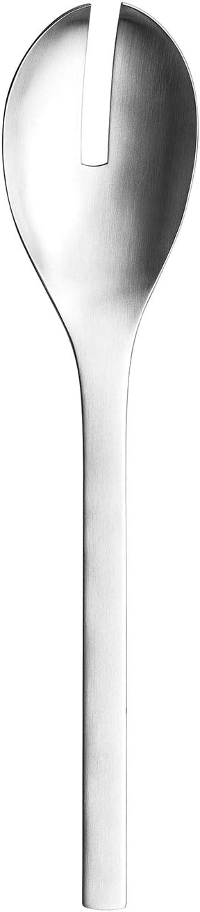 Puresigns ONE Extra Salatbesteck Lang 30cm Edelstahl Matt Silber 2-teilig