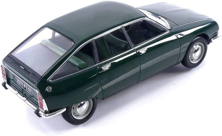 Norev NV181665 1:18 GS Club 1972-Charmille Green Citroen Sammelmodell, Multi