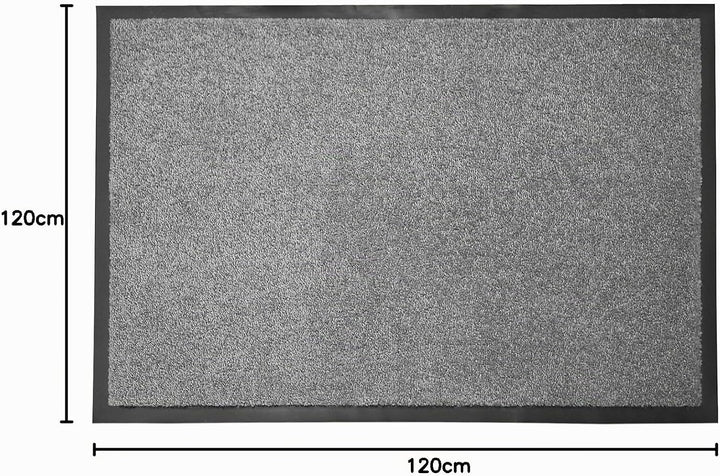 Floordirekt Schmutzfangmatte Monochrom | Fussmatte in 10 Grössen &amp; 8 Farben | Türmatte für innen &amp; a