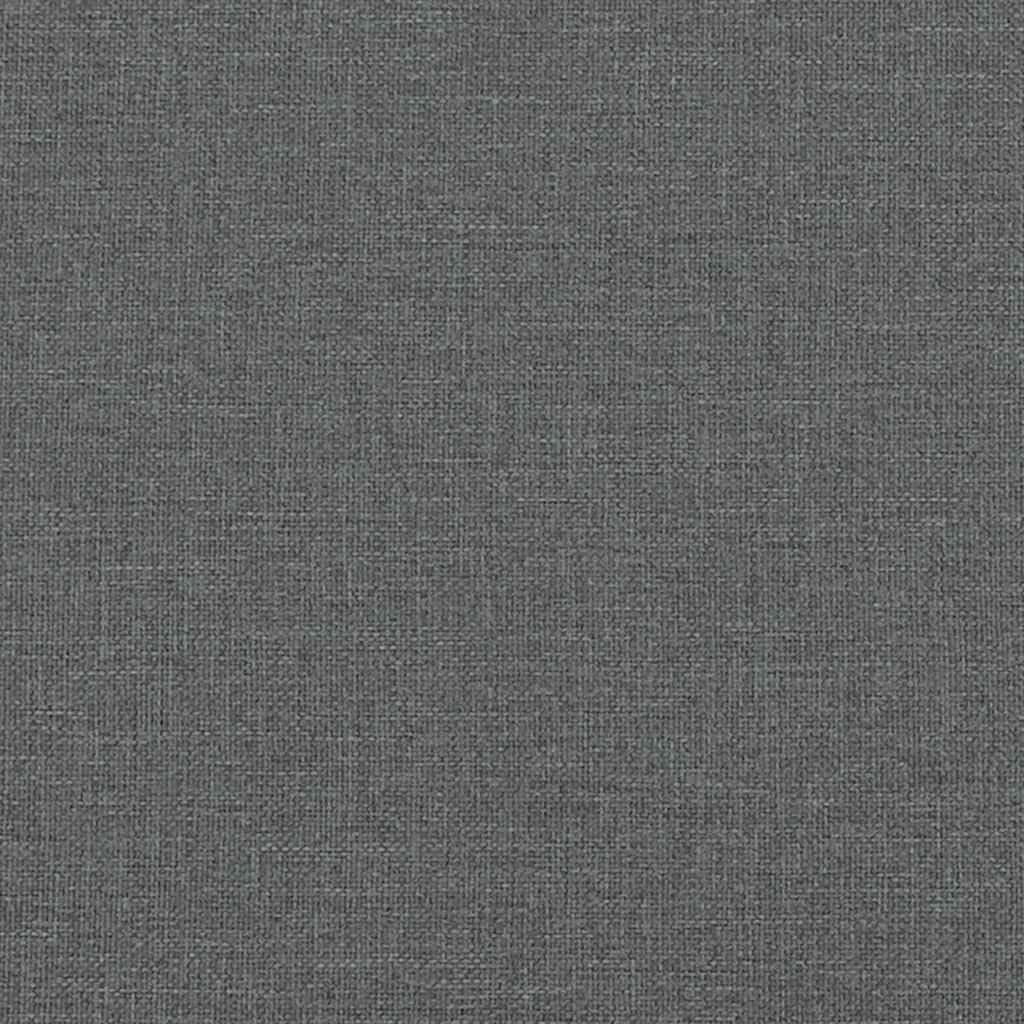vidaXL Kopfteil-Kissen Hanko Dunkelgrau 90 cm Stoff, Kopfteilkissen, Kopfkissen, Lesekissen, Kopftei