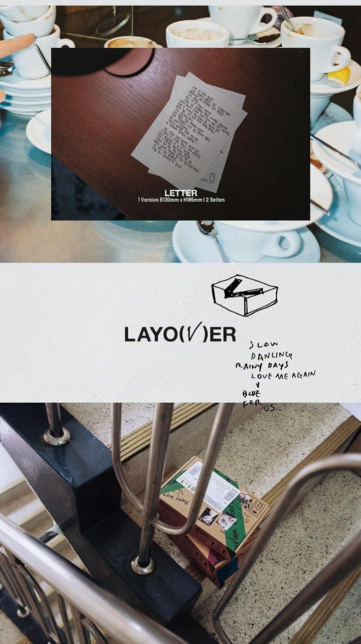 V BTS - Layover Album (3 ver. SET), 3 Ver. Set