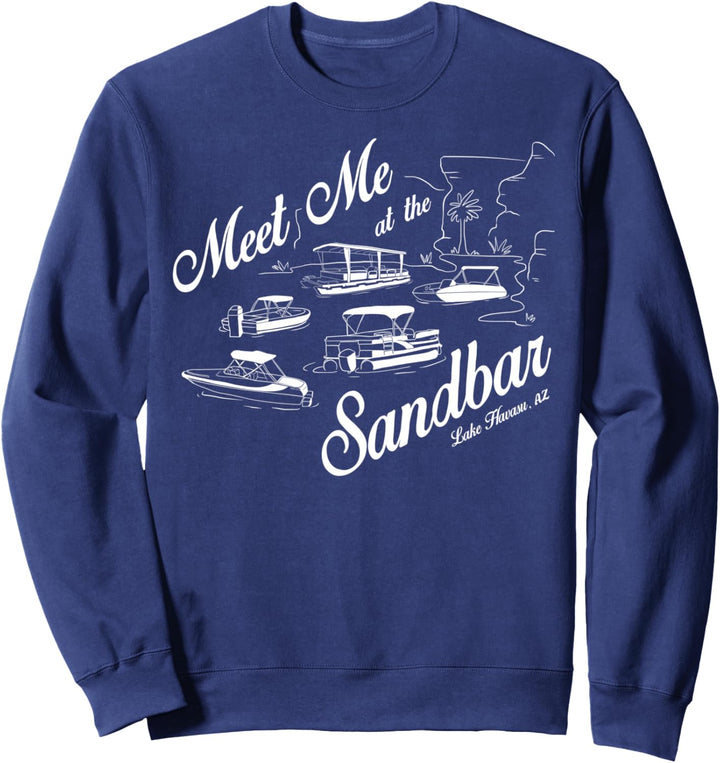 Meet Me At The Sandbar Boats Sweatshirt