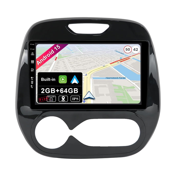 JOYX Android 15 IPS Autoradio Passt für Renault Kaptur Captur (2014-2019) - Eingebautes CarPlay Andr