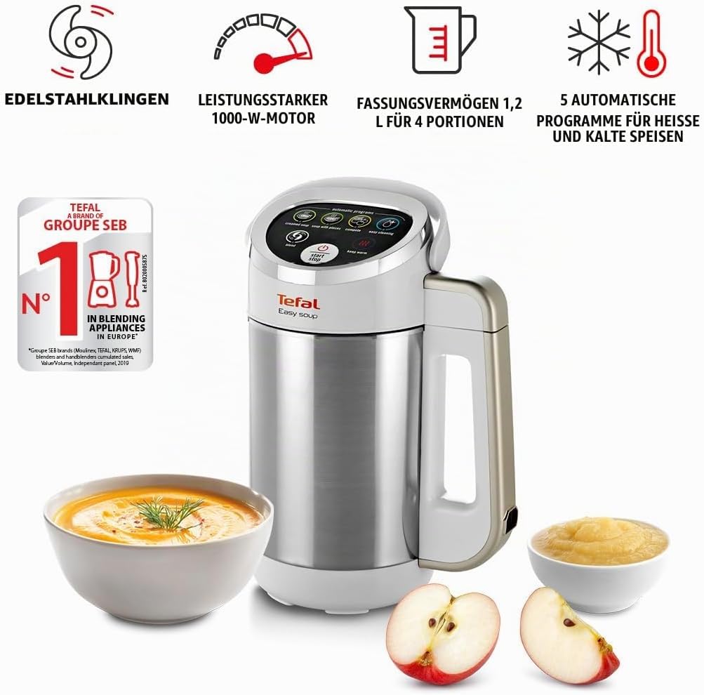 Tefal BL841140 Einfache Automatische 12L 1000W Suppe Hersteller