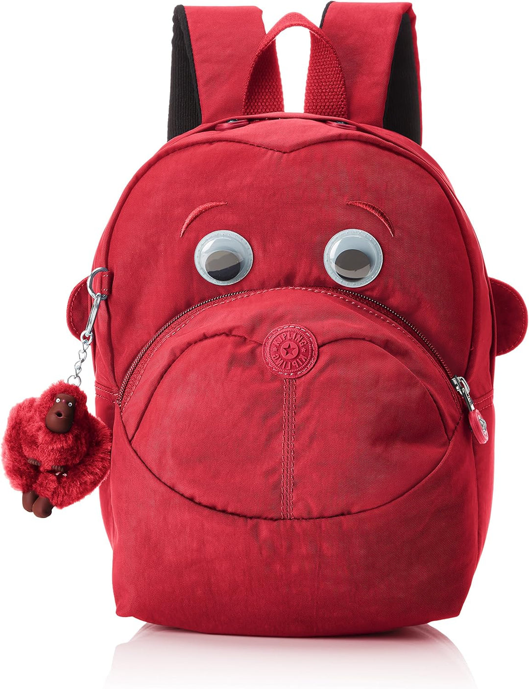 Kipling FASTER Schulrucksack, 7 Liter, True Pink + FREEDOM Federmäppchen, 1 Liter, True Pink True Pi