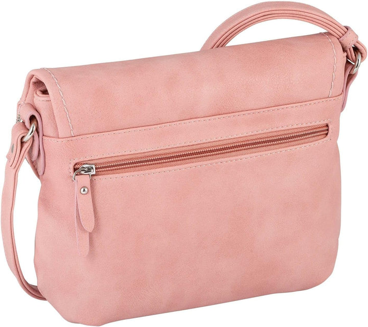 TOM TAILOR bags Lari Damen Umhängetasche Crossbody Bag 26,5 x 5 x 21 Light Rose, 26,5 x 5 x 21 Light