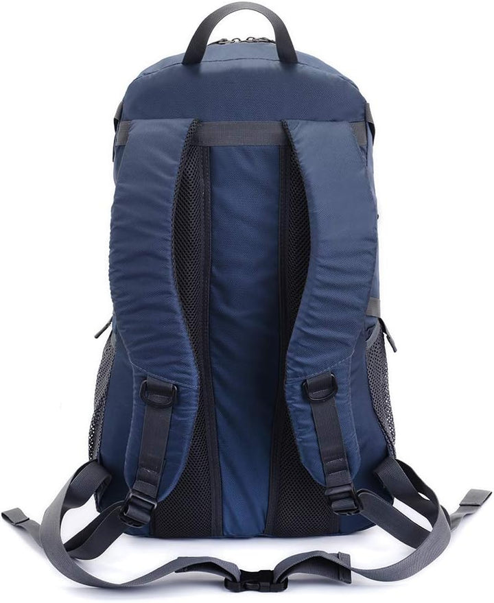 40L Leichter Tagesrucksack Radfahren Wandern Wasserdichter Reiserucksack (Marineblau), Marineblau