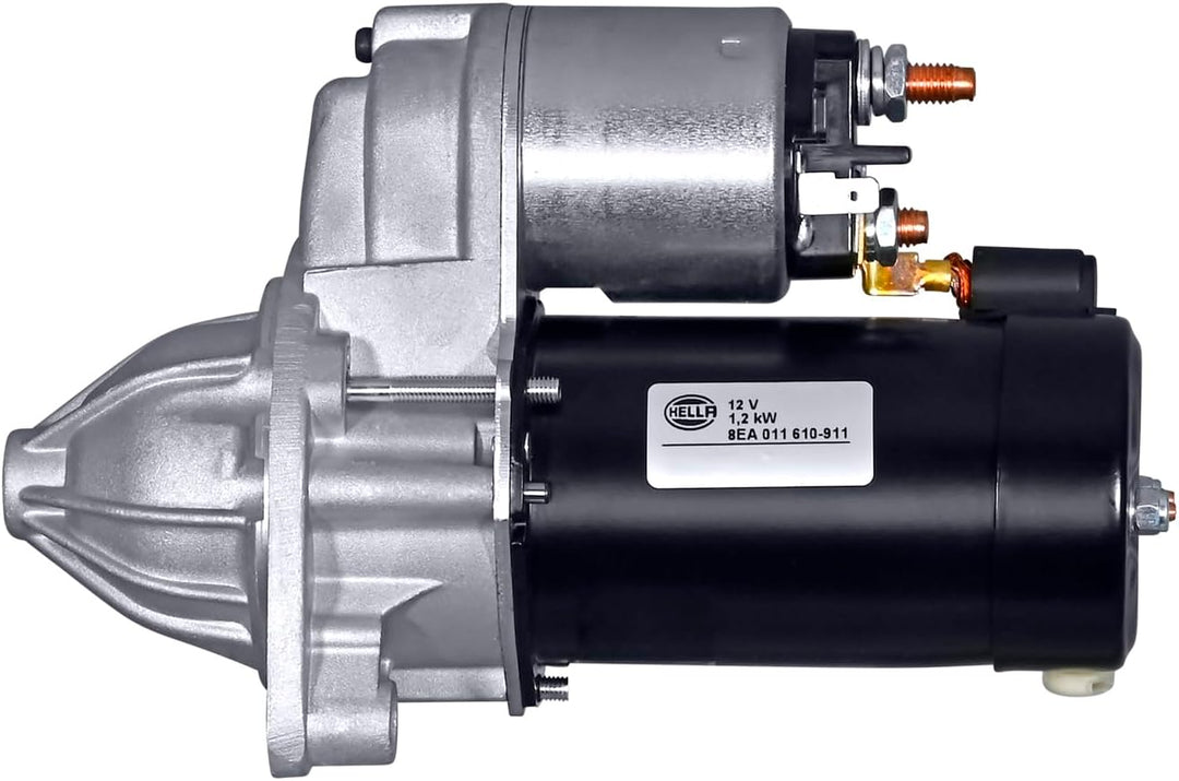 HELLA - Starter/Anlasser - 12V - 1.2kW - für u.a. Hyundai Tucson (JM) - 8EA 011 610-911