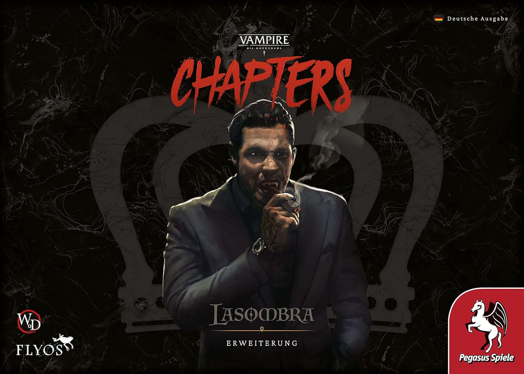 Pegasus Spiele 56418G Vampire: Die Maskerade – Chapters: Lasombra [Erweiterung]
