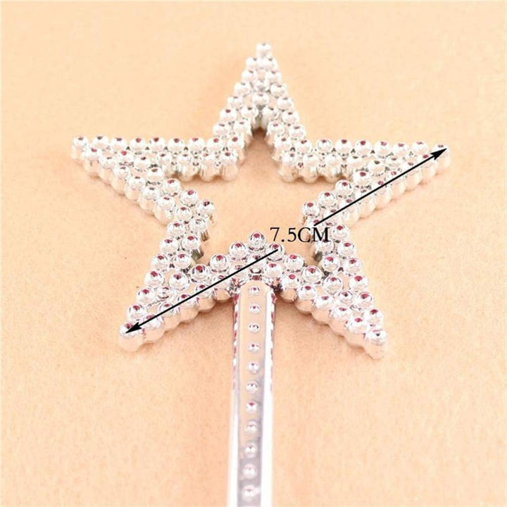 TOYANDONA 12 Stück Sternenstab Weihnachten Fee Prinzessin Stick Xmas Party Favors Mädchen Kostüm Req