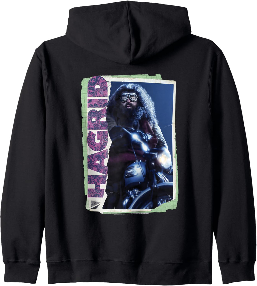 Harry Potter Rubeus Hagrid Photo Collage Kapuzenjacke