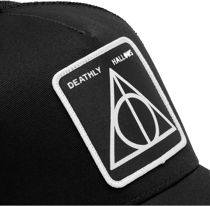Capslab Herren Cap with a Visor, Schwarz C