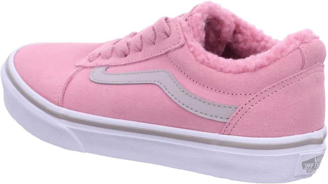 Vans Mädchen Ward Sneaker 31 EU Suede Sherpa Foxglove, 31 EU Suede Sherpa Foxglove