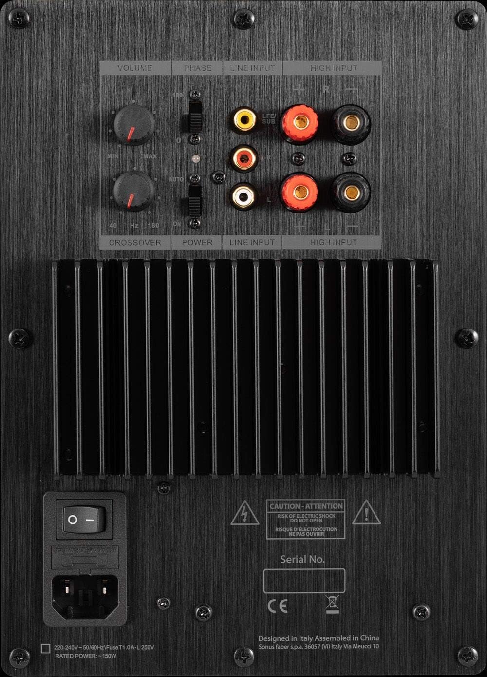 DYNAVOICE - Aktiver Subwoofer 8".Ref: Challenger Sub-8, Weiss