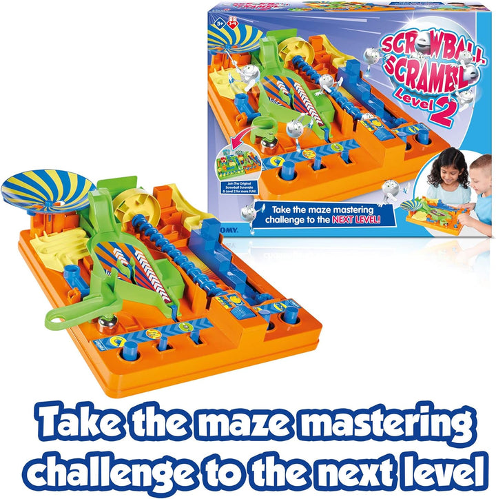 "Crazy Ball 2", das hochwertige Aktions- und Geschicklichkeitsspiel von TOMY zur Förderung der Motor
