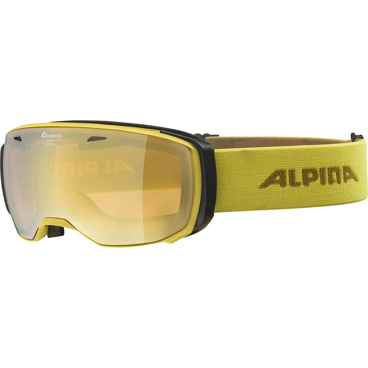 ALPINA ESTETICA Q-LITE - Verspiegelte, Kontrastverstärkende OTG Skibrille Mit 100% UV-Schutz Für Erw