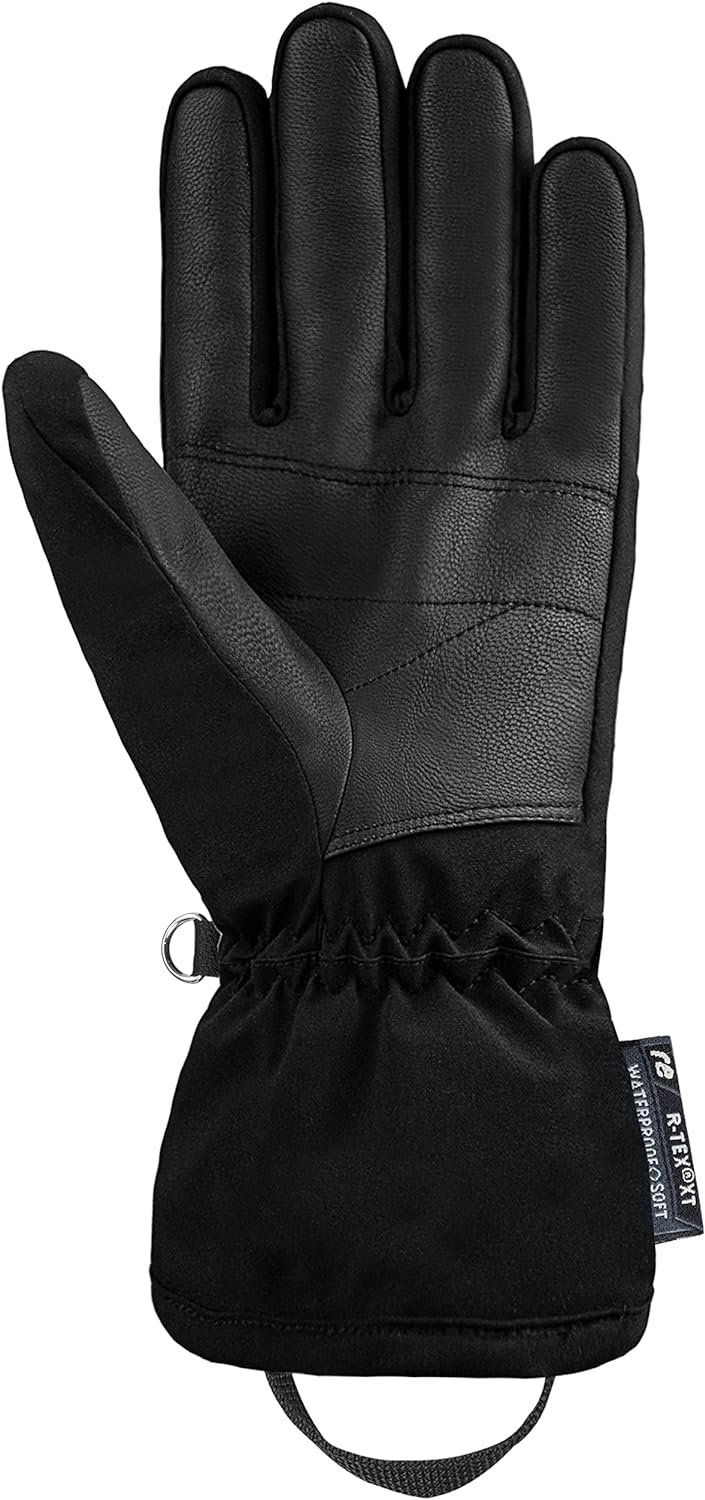Reusch Damen Fingerhandschuhe Hellen R-TEX XT 7771 Blck/Blck Melang/Pink Glo 8.5, 7771 Blck/Blck Mel