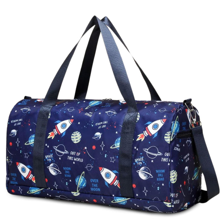Sporttasche Kinder Reisetasche Jungen Mädchen mit Nassfach Schwimmtasche Weekender Duffle Bag Outdoo