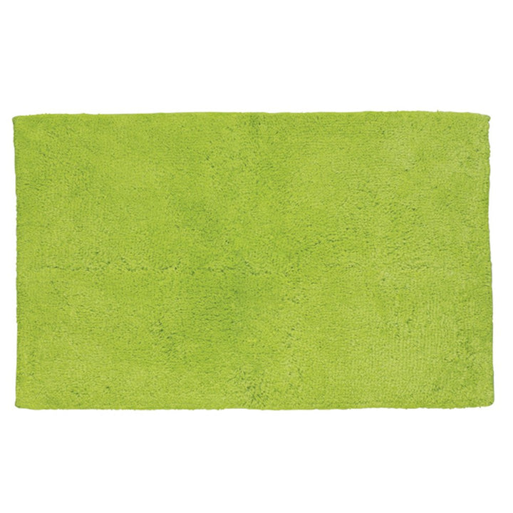 Kela 20445 Badematte, Rutschhemmend, 100 % Baumwolle, 120 x 70 cm, Ladessa, Grün, Grün