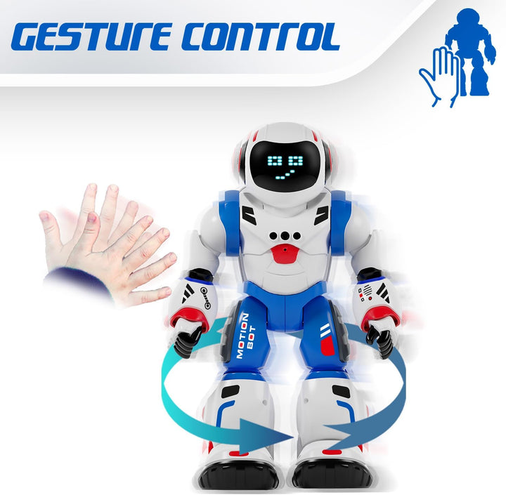 Xtrem Bots - Bruce | Roboter Kinder | Roboter Spielzeug Mit 20 Gesichtsausdrücken | Robot Programmie