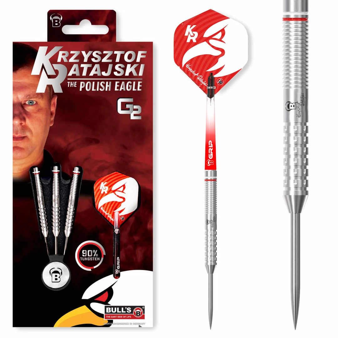 Bull's Ratajski G2 Dart, Silber, 24 g