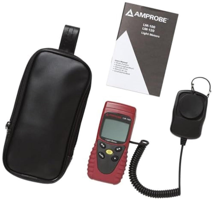 LM-100 Digitales Luxmeter mit Data-hold, Manuelle Messbereichswahl