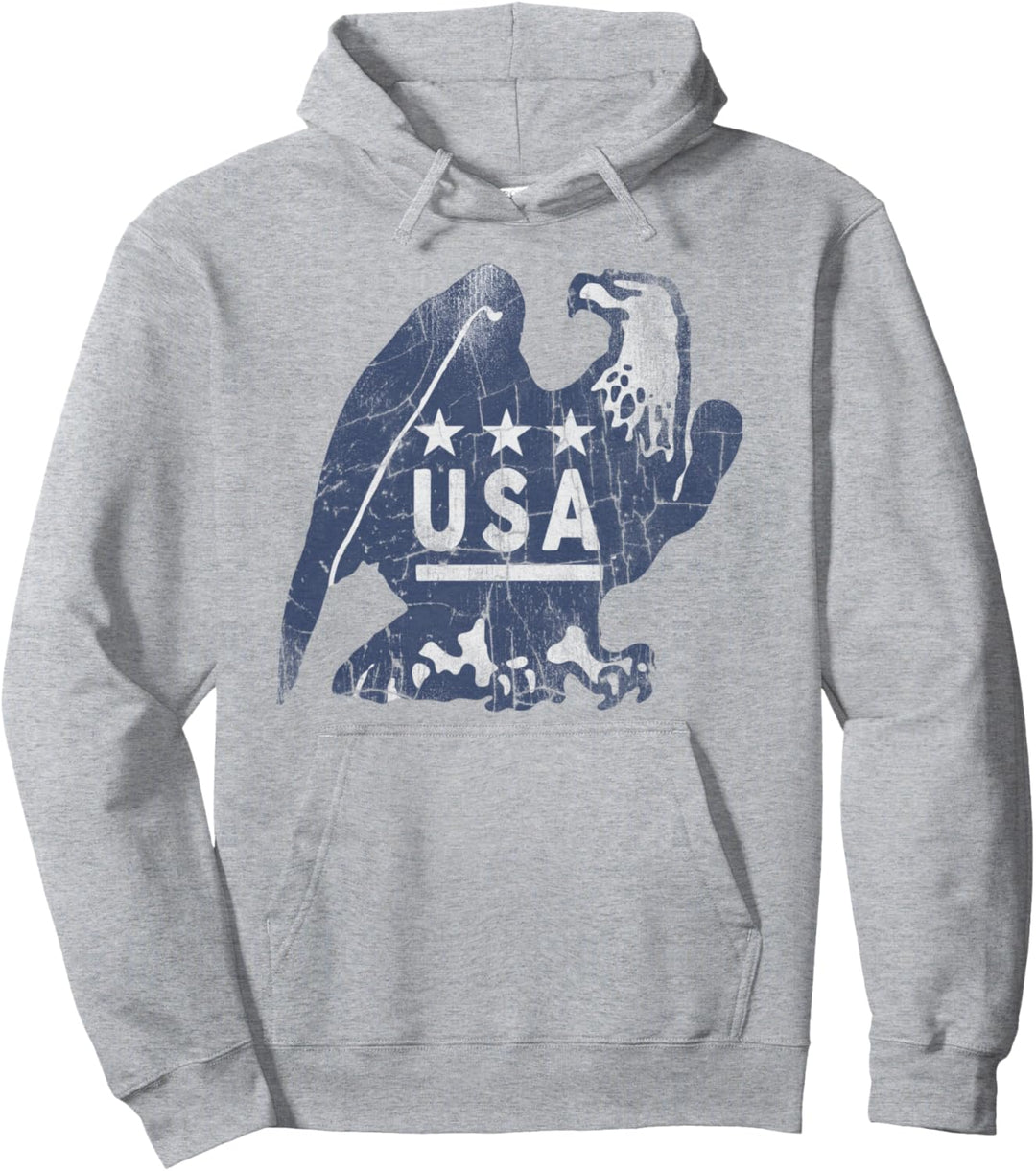 Trendy USA Star Eagle Pullover Hoodie