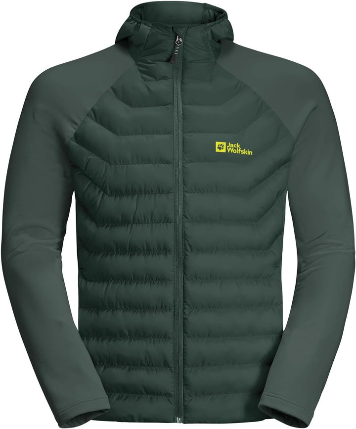 Jack Wolfskin Herren Routeburn Pro Hybrid Jacke S black olive, S black olive