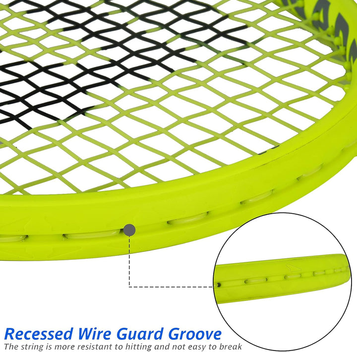 LUNNADE Tennisschläger für Erwachsene, 27 Zoll Leicht Tennisschläger mit Hülle, Geeignet für Damen H